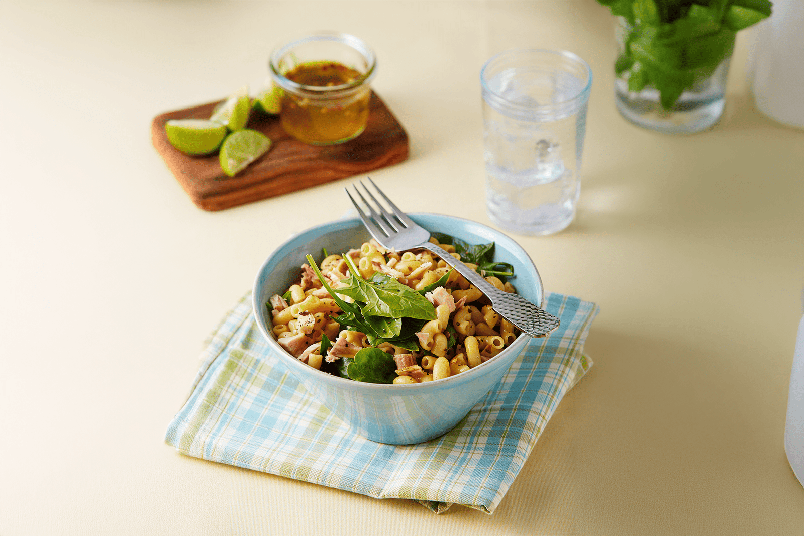 ENSALADA DE PASTA CON ATUN