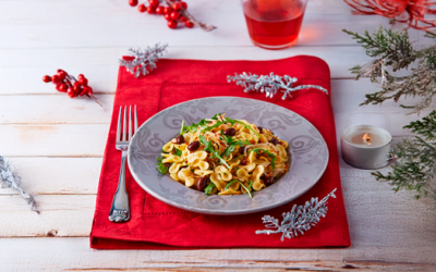 Bun with Arugula, Walnut and Black Beans