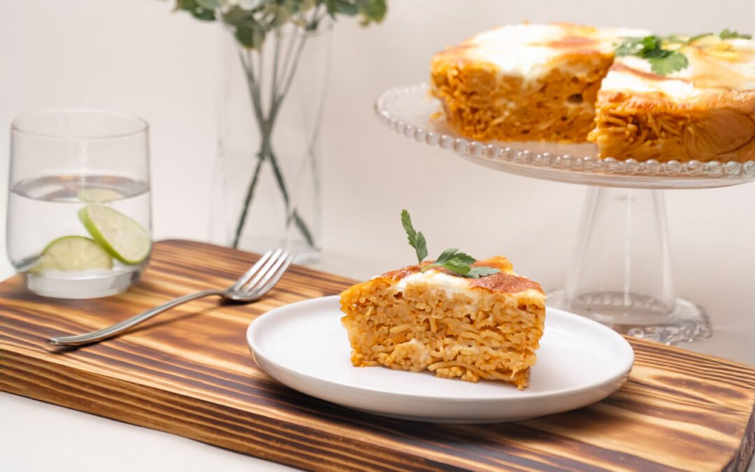 Chipotle Spaghetti casserole