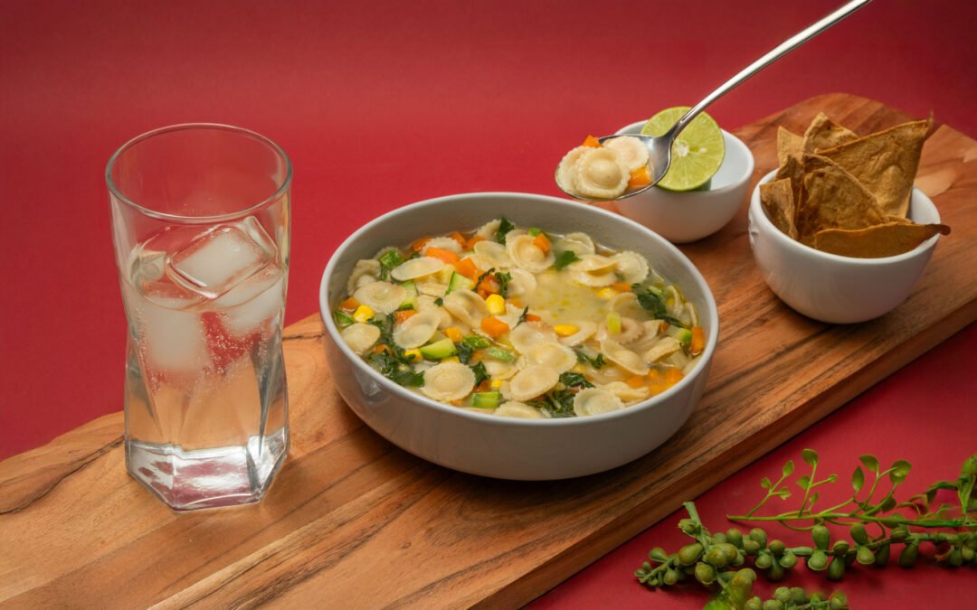 Traditional noodle soup